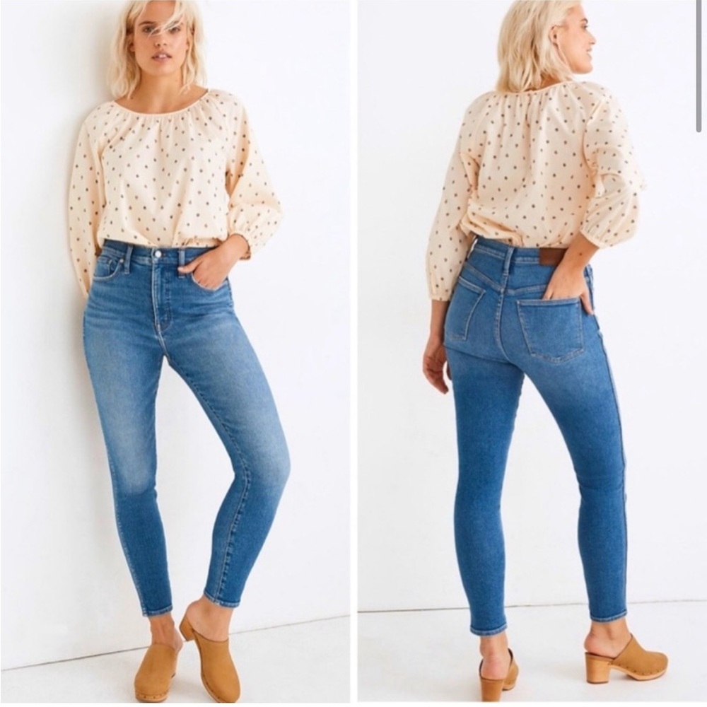Madewell 10” High-Rise Skinny Crop Size 24